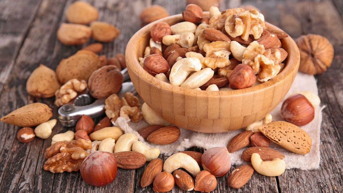 Nuts to increase energy