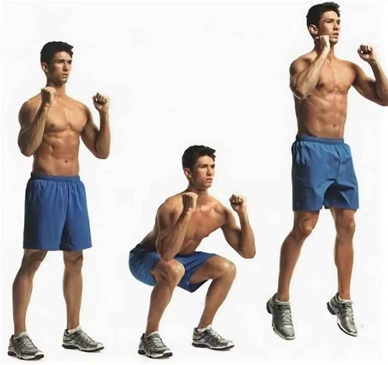 Jump squats will help a man get an erection faster and longer