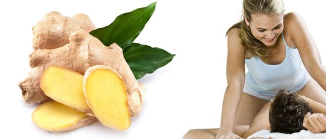 Benefits of ginger root for male power