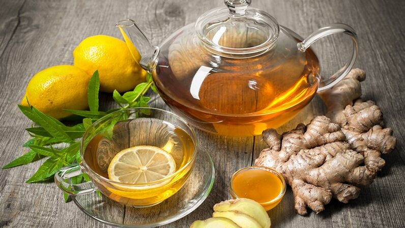 To increase strength, make ginger tea and drink it.