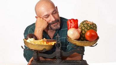 Effect of food on male potency